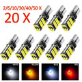 2/6/10/20/30 Pcs W5W Led Canbus T10194 Car Lamps No Error 26