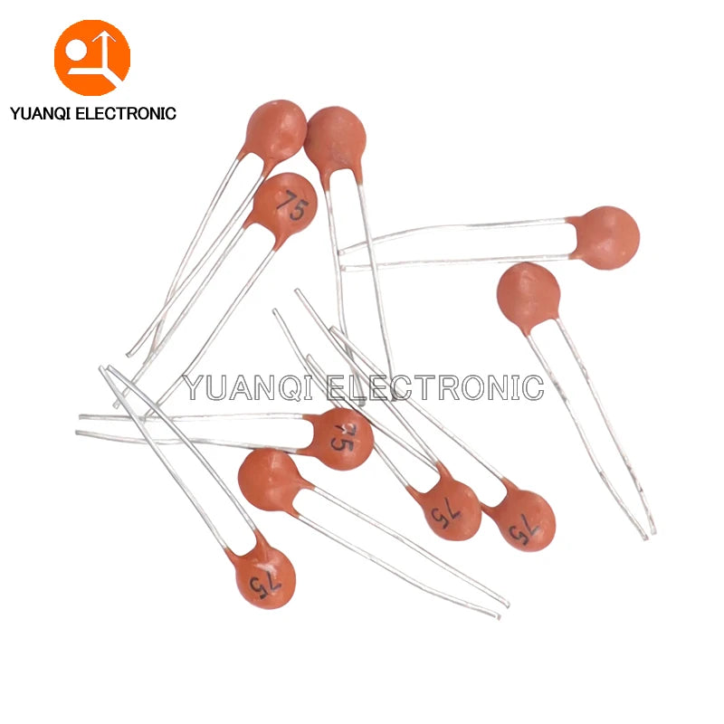 300pcs 50V Ceramic Capacitor Kit 2PF-0.1UF 30Values 10pcs Ca