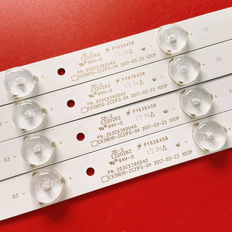 LED Backlight Strip for TV LED Backlight Bar BBK 40LEM-1010/FT2C 40LEM-1010/T2C DEXP F39B7100E Sanyo