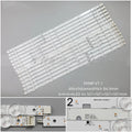 LED Backlight Strip for 14pcs LED strip for PPMP V8.1 16 SPR 49 inch 6 series Pitch 84.9 mm MB20UW13T08507