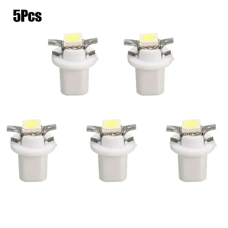 5/10Pcs 12V T5 LED Car Instrument Panels Bulbs High-quality Universal Instrument Panel Light Side Lamp Auto Interior Accessories