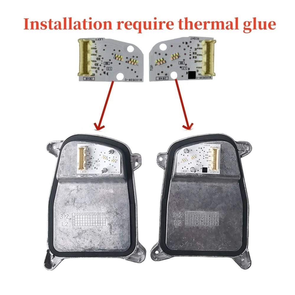 Angel Eyes DRL Boards For 2013-2019 BMW Mini F54 F55 F56 F57 Facelift LED Headlight Daytime Running Light