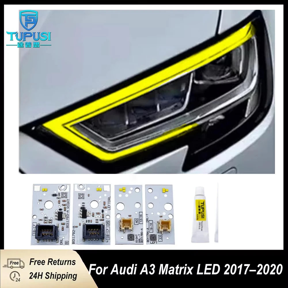 DRL Boards For Audi A3 RS3 S3 Matrix LED Daytime Running Lights 8V0998473A 8V0998474A turning light for Audi