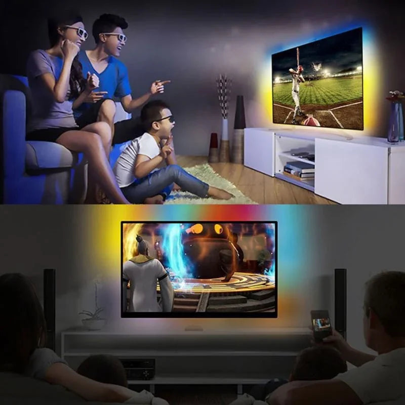 WS2812B TV Backlight LED Strip Ambient Lights 16 Million Pix
