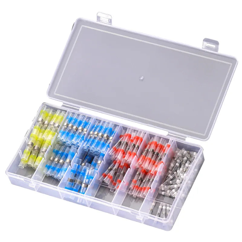 10/50/100 PCS Solder Seal Wire Butt Connectors Welding Ring 