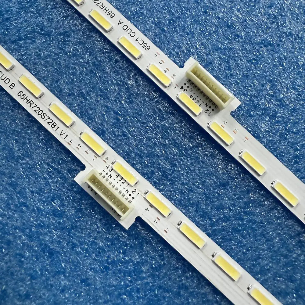 LED Backlight Strip for TCL L65C1-VDG 65Cl 65C2VS LVU650NE3L 4C-LB6572-HR010 - Replacement TV Backlight Strip