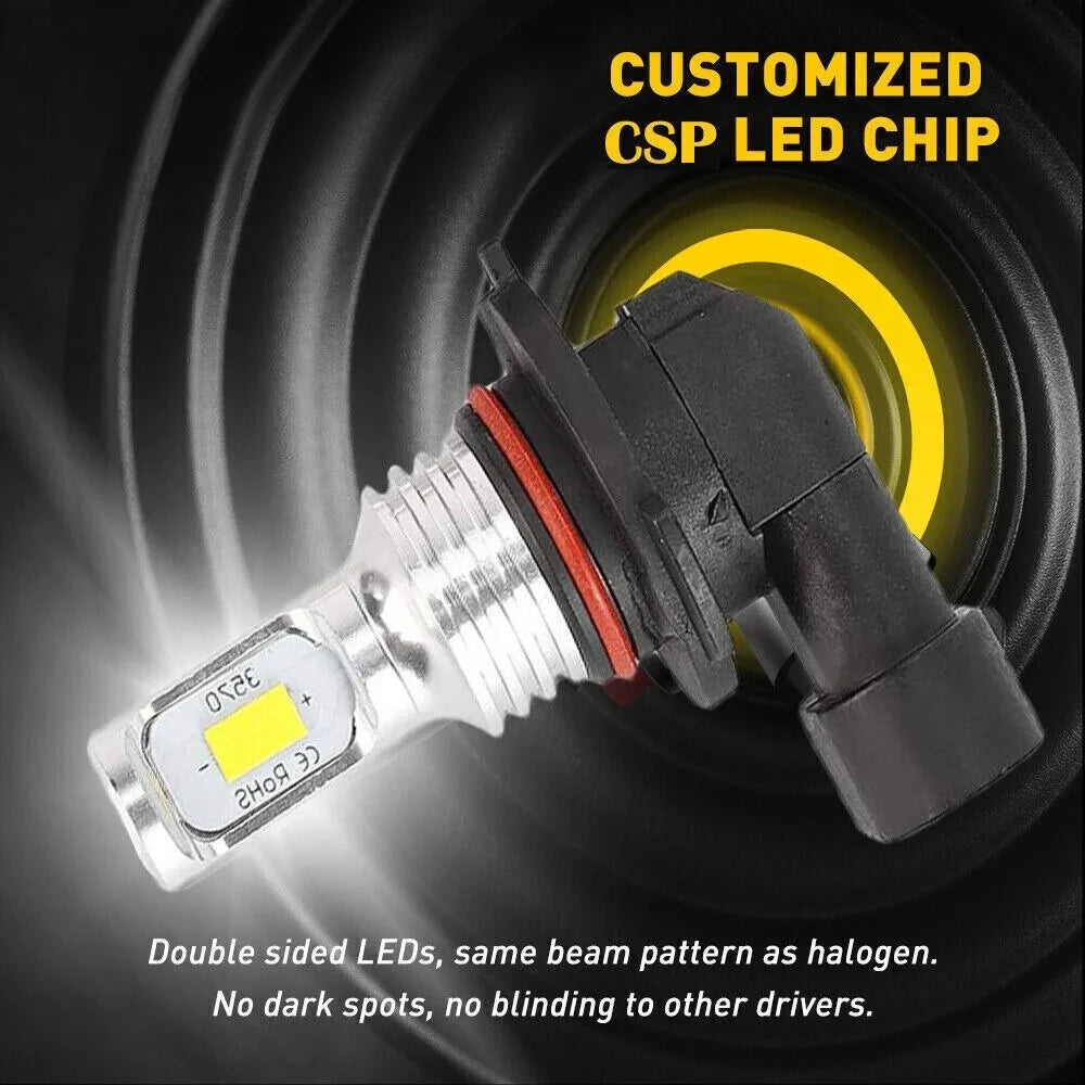 9005 HB3 9006 HB4 LED Fog Light Bulbs Headlight Bulbs High L