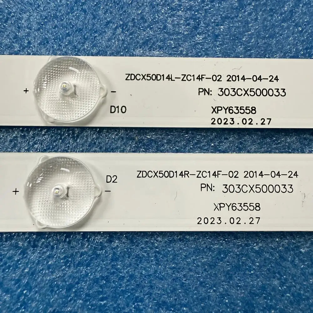 LED Backlight Strip for JVC LT-50N640SD RCA 50 TV RLDED5078A-F PROSCAN 50 TV PLDED5068A B 303CX500031