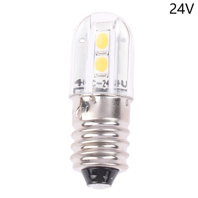 E10 Led Bulb 6V 12V 24V Upgrade Bulbs 4LED Lamp Replacement For Torch Indicator Bulb Headlight Motor Bicycle LED Bulbs