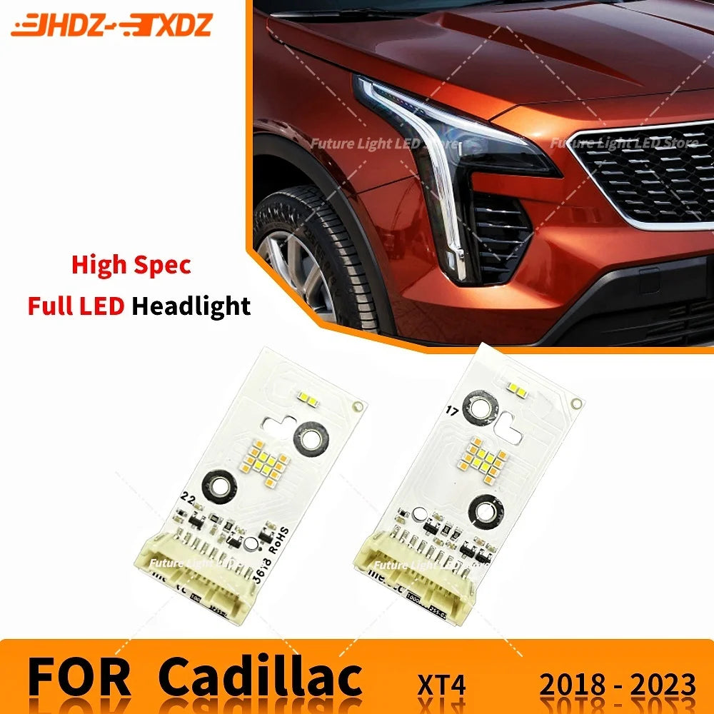 DRL LED Boards Light Source 10000061255-02 For Cadillac XT4 2018-2023 Full LED Headlight Daytime Running Turn