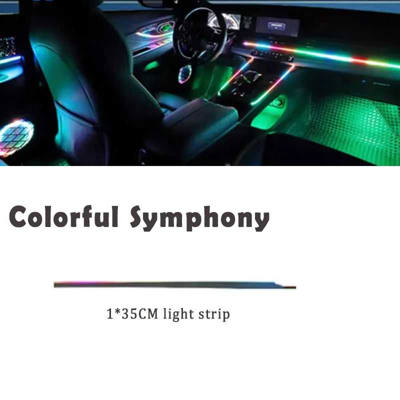 18/22 in 1 Atmosphere Light Parts Main/Sub Controller Speakers Extension Line 35/75CM 110CM Light Strip Foot Lamp Symphony Parts