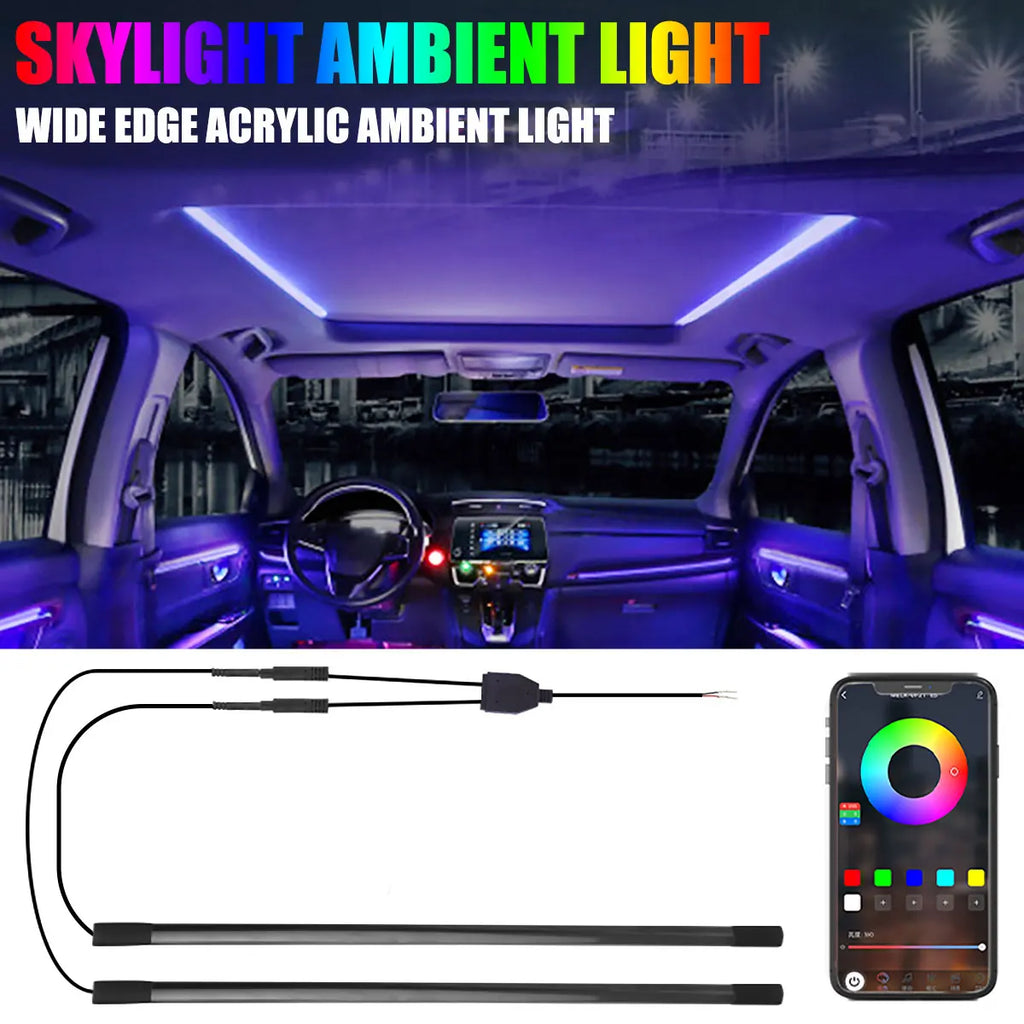 150cm Sunroof LED Strip Symphony Ambient Lamp RGB Car Roof P