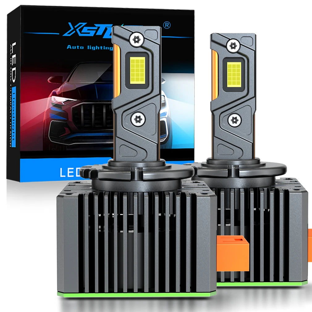 XSTORM D3S LED Canbus Car Lights D1S D2S D4S D8S LED Headlights 80000LM 300W Auto Turbo Lamps Xenon Bulbs Replacement Plug&Play