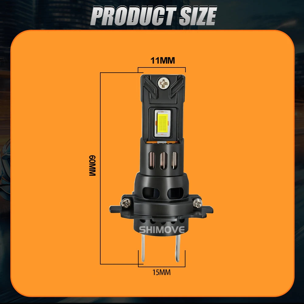 H7 LED CANBUS Headlights Bulb 300000LM Super Bright Upgrade 