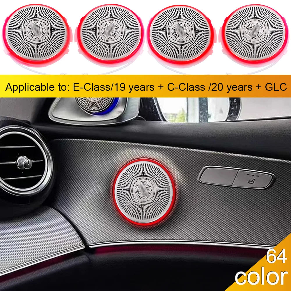 New LED Speaker Cover Car Door Horn Decorative Shell Cover A