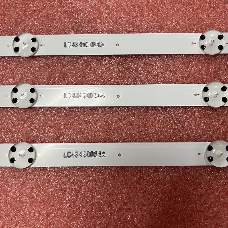 3pcs LED Backlight Strip for TV 43UK6300PLB 43UJ634V 43LJ61_