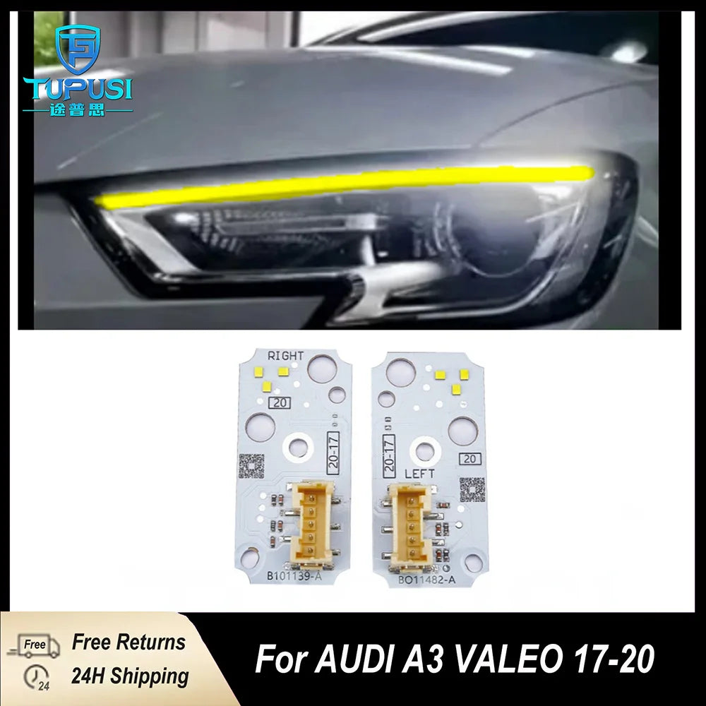 DRL Board For Audi A3 VALEO 2017-2020 Daytime Running Light Module 8V0998473 8V0998474 90070223 Xenon