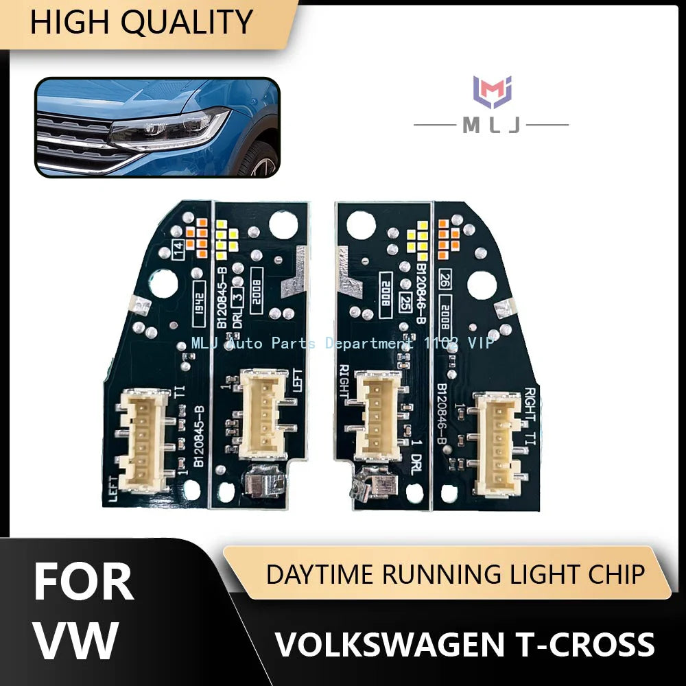 LED Headlight DRL Turn Signal Light Board For VW T-Cross 2018-2024 Head Lamp Module 2GM998478 for VW