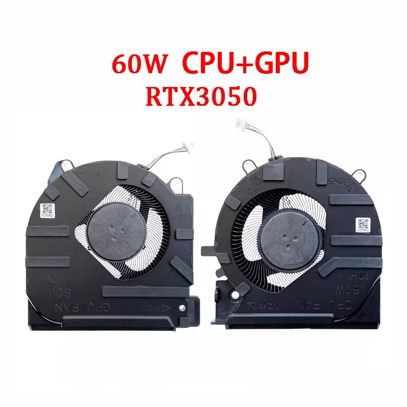 New Genuine Laptop CPU GPU Cooling Fan For HP Victus 7/8 16-D 16-E TPN-Q263 Q264 M75721 M75723 M7572 80W 60W