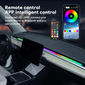 Car Universal LED Ambient Strip Light For Tesla Model 3 Y S 