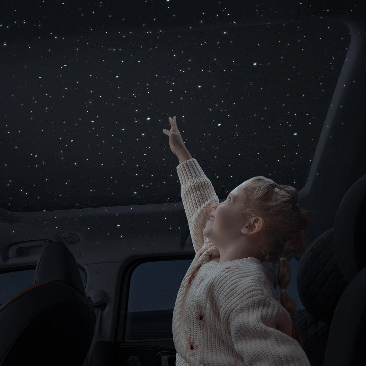 USB Car Atmosphere Projector Light Car Interior Ambient Ligh