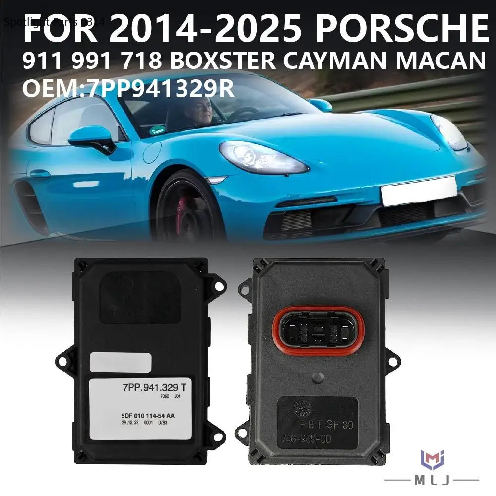 Headlight DRL Cornering Ballast Control Module Angel Eye Module for Porsche 2014-2025