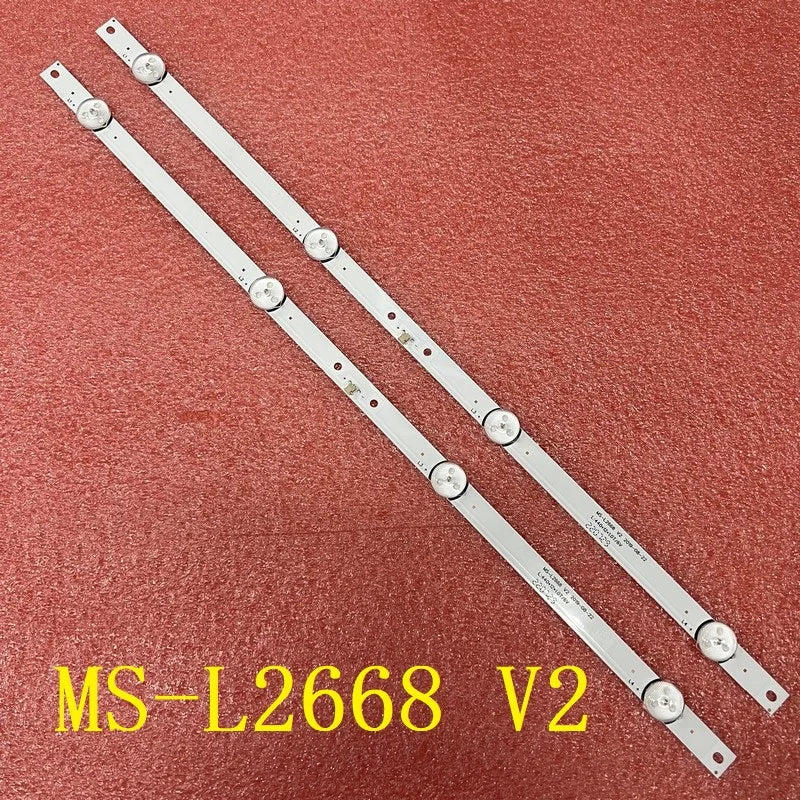 LED Backlight Strip for4LED For Telefunken TF-LED24S49T2 TF-24S50T2 MS-L2668 L2151 CX236DLEDM
