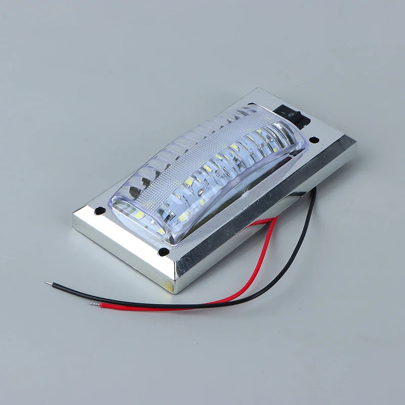 LED 12V-24V Panel Light Car Interior Reading Lamp High Brigh