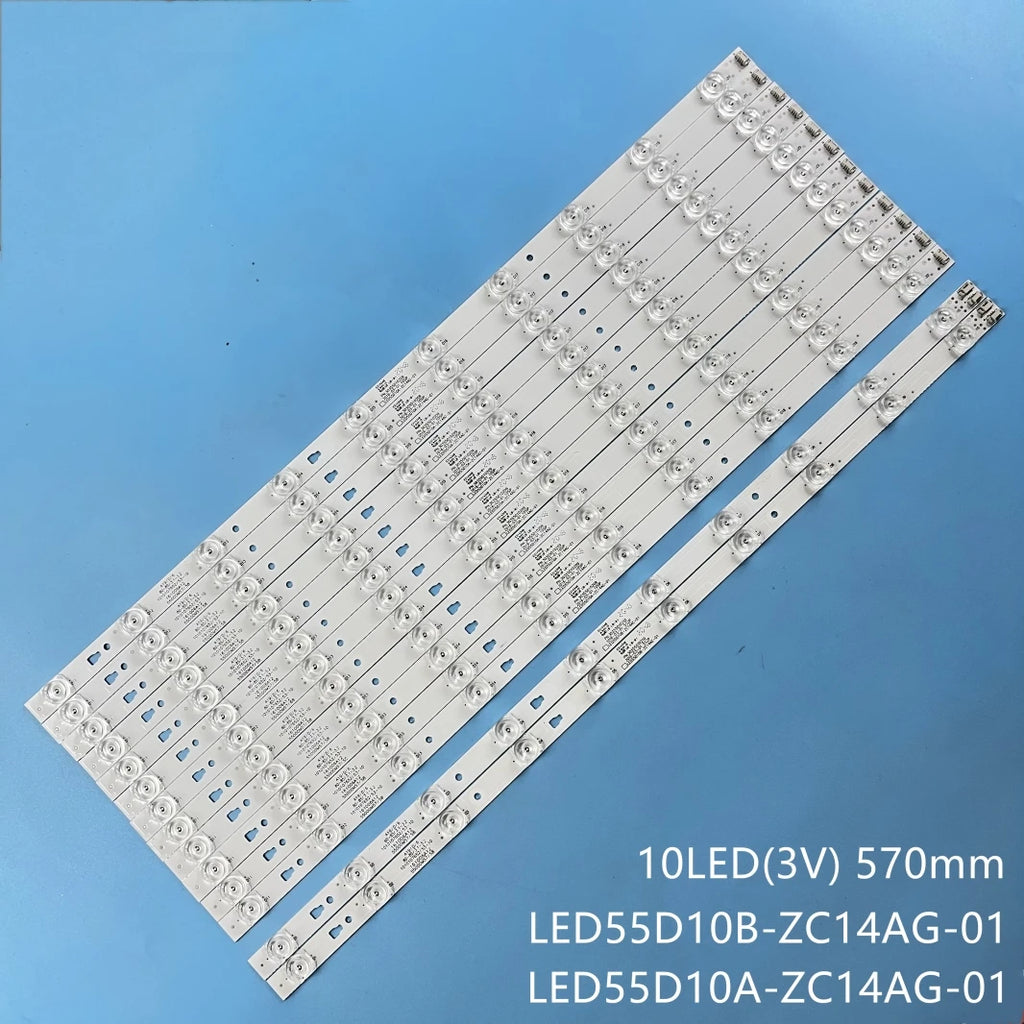 LED Backlight Strip for KIVI 55UX10S ERISSON 55ULES76T2 TF-LED55S37T2SU LED55K36U LED55K35U LS55AL88U71