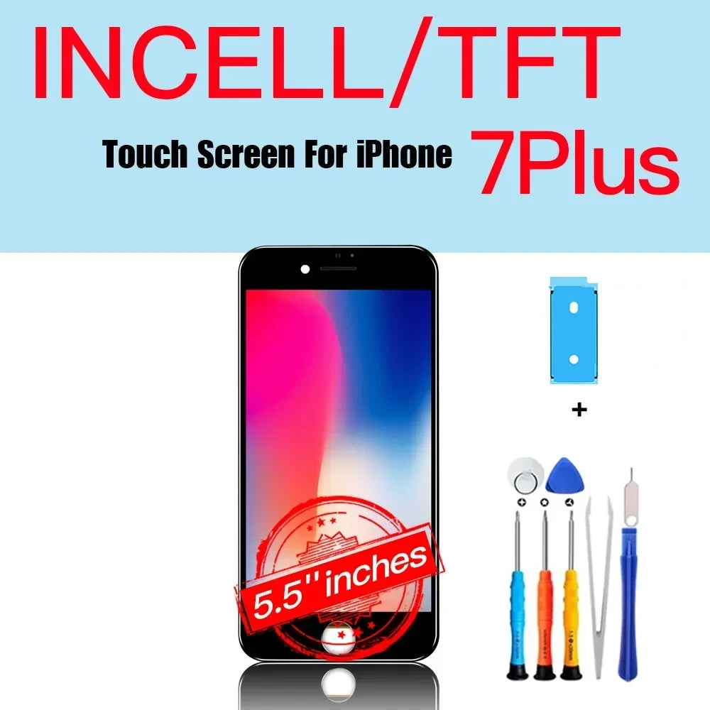 PINZHNEG High Quality Screen LCD OEM For iPhone SE 2020 8 PLUS 6 6S 7 Plus Display Incell Replacement Screen 10 Years Warranty