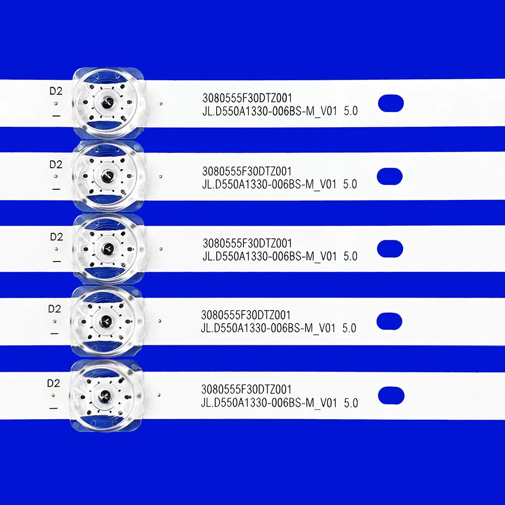 LED Strip for MSG-T550-T-3030-2105-5C2P U55EY1500B U55H8050E U55H8051E/G 55LEX-8335/UTS2C CX550DLEDM