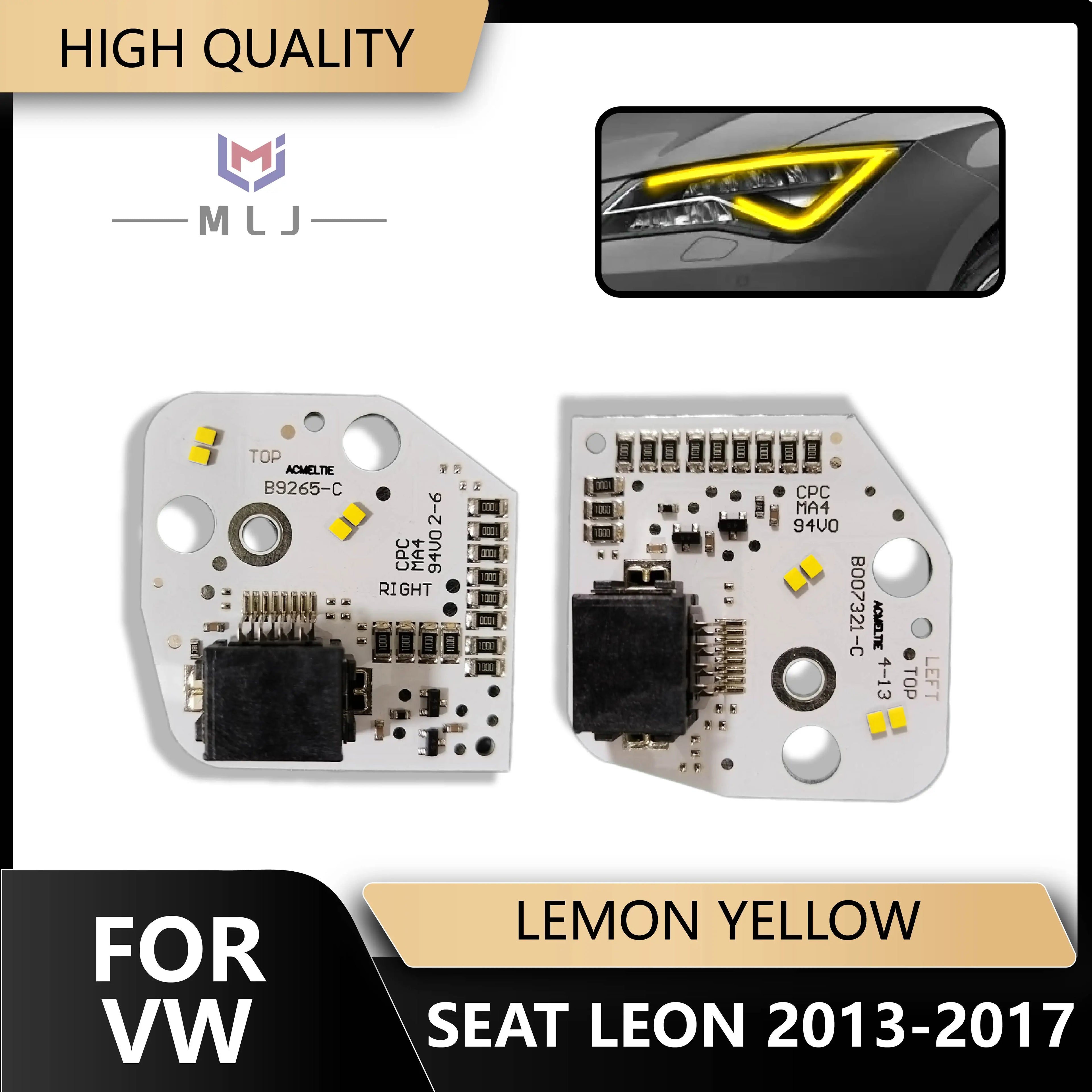 DRL Chip Angel Eye For SEAT Leon 5F MK3 Cupra 2013-2017 Headlight 5F0941475 5F0941476 PCB for SEAT B9265 MK3