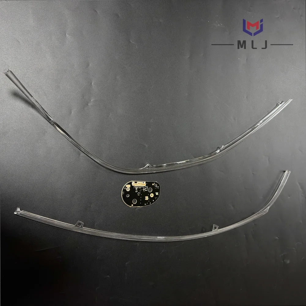 DRL Light Guide Tube Strips Light Source Chips PCB Boards Spare Parts For Volkswagen ID.4 Cross 2021-2024