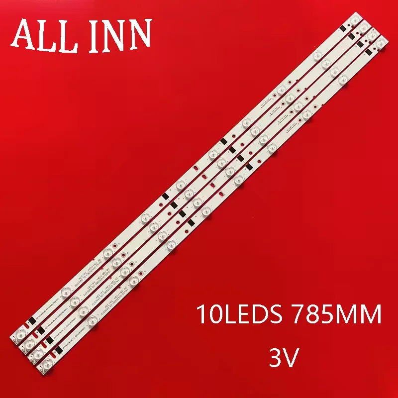 LED Backlight Strip forDEXP F40B7000E LT-40E560 Mys tery MTV-4025LT2 Pixel LE-4329 ZDCX40D10-ZC14F-02
