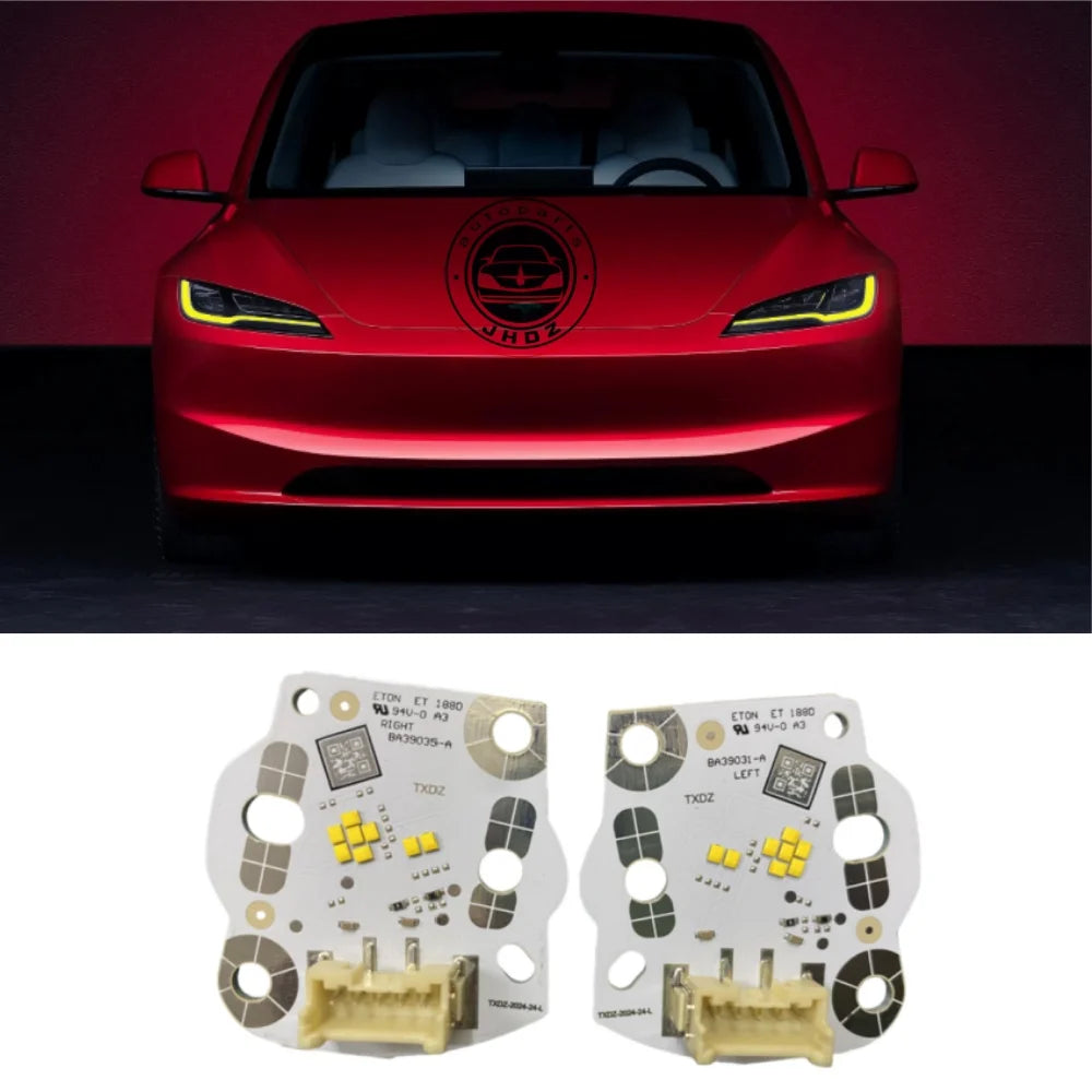 Ambient Lights LED Interior DRL Daytime Running Lights LED Boards For Tesla Model 3 Atmosphere Light Strip