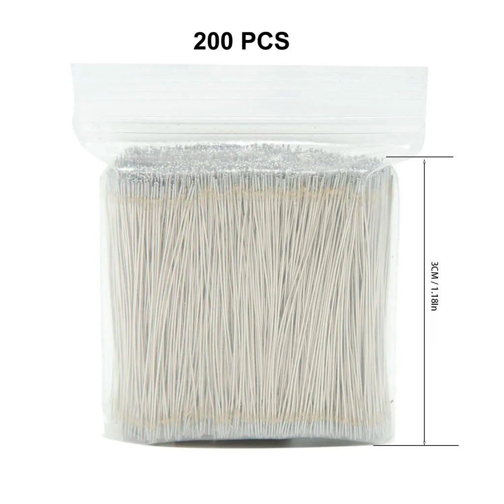 LED Neon Light Welding Wire Silver Color Enameled Wire Middle Connector For 12V24V Neon Lamp Soldering