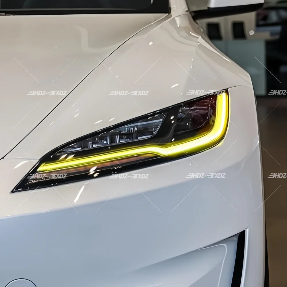 Angel Eye Daytime Running Lights Headlight DRL LED Boards Light Source For Tesla Model 3 2023 2024 BA39035-A