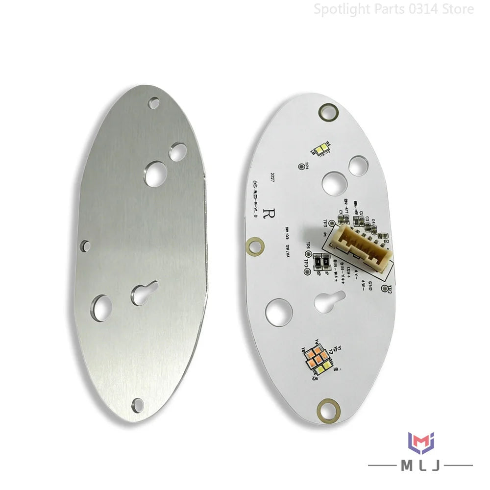 Headlight White Light LED Module DRL Light Source Chip Angel Eye Board for Ford 2022-2025