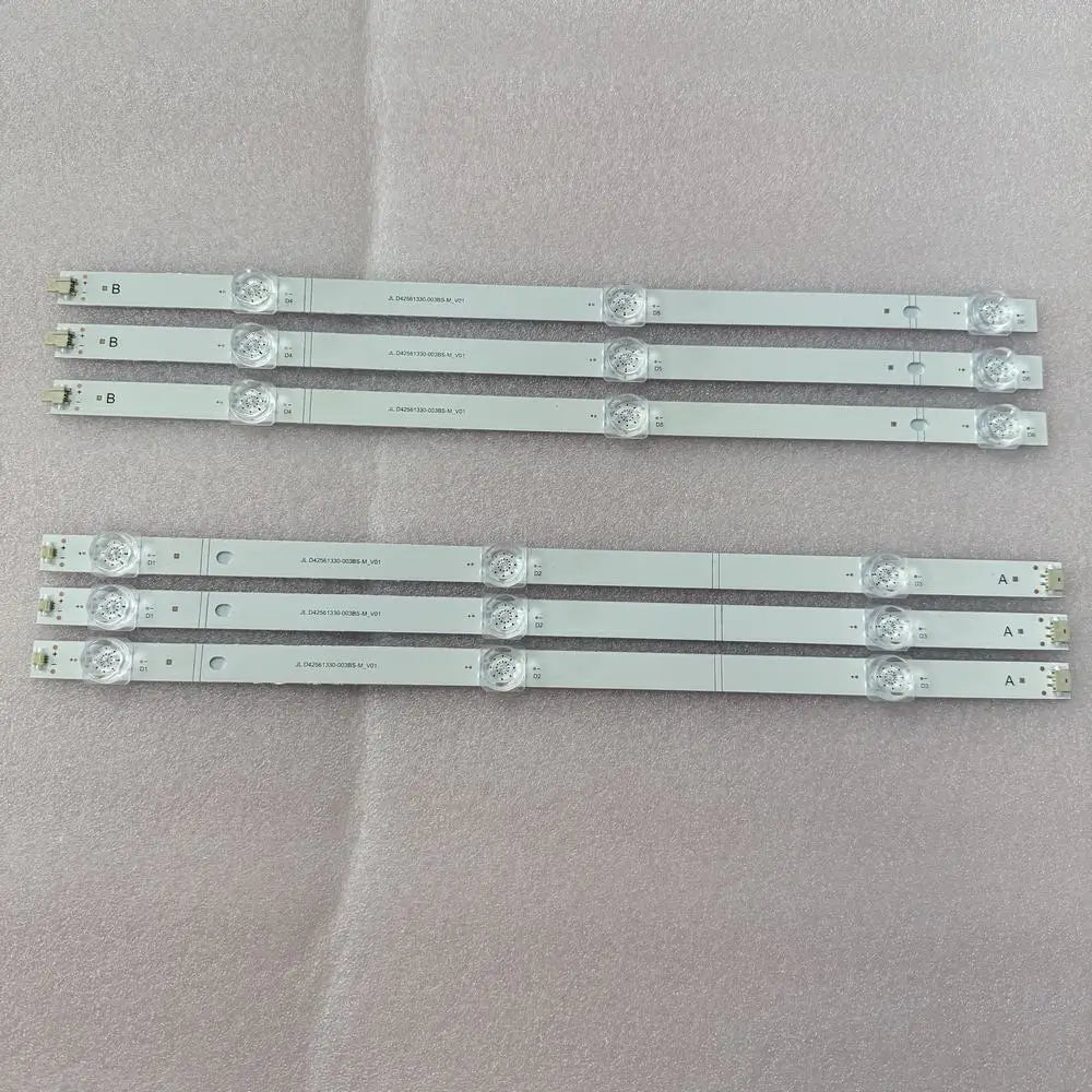LED Backlight Strip 6LED For Hisense TV 43A63HTUK 43A6BGTUK 
