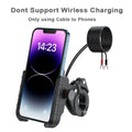 Motorcycle Phone Mount with Charger USB C 20W Fast Charging 