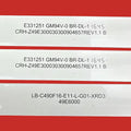 LED For 49E6000 LB-C490F16-E60-H-G71-XRD1 CRH-Z49E300030300904657REV1.1 F49D7000C Led49gpe6300ui Ph49f30