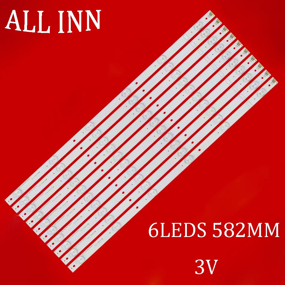 LED Backlight Strip for LTDN55K321 UB55EC591 LC-55N6000U SVH550AF2 LTDN55K321UWTSEU DEXP U55B9000H 55H7B