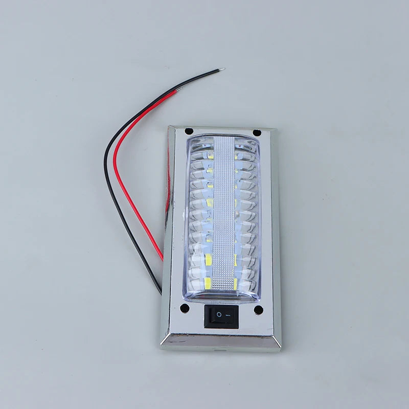 LED 12V-24V Panel Light Car Interior Reading Lamp High Brigh