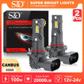 20000LM H11 LED Canbus H8 H9 H16JP 9005 HB3 9006 HB4 LED Car