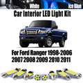 10-Piece LED Interior Light Kit for Ford 1998-2010 - Canbus Error-Free Interior Bulbs