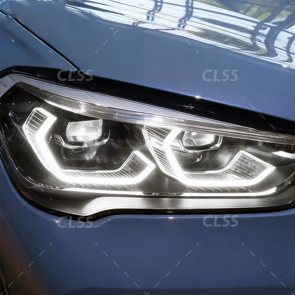 DRL LED Boards For BMW X1 F48 F49 LCI 2019-2023 ICON Headlight Daytime Running Light Turn Signal Module