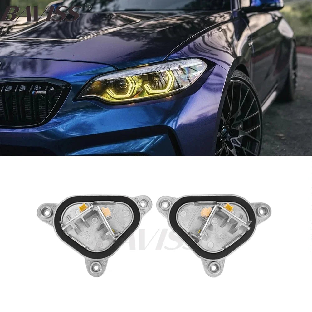 DRL For 2018-2021BMW F87 M2F23 F22 LCI M240i 230i 218i Adaptive LED Headlight Daylight Angel Eyes 7494851 for