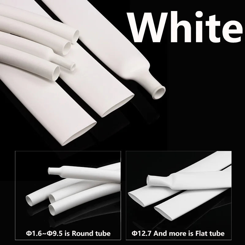 3Meters 3 1 Heat Shrink Tube With Glue Colorful 1.6-50mm Dual Wall Adhesive Lined Polyolefin Shrinkin Wrap Cable Protect Sleeve