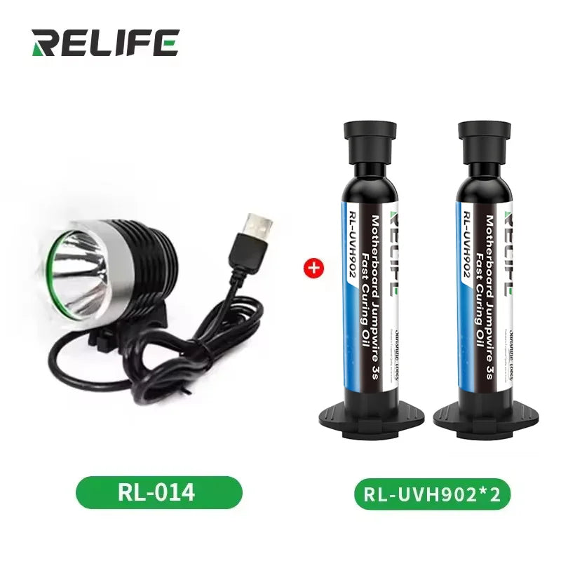 2PCS RELIFE RL-UVH902 10ML UV Solder Mask Ink 3S Quick-dry +