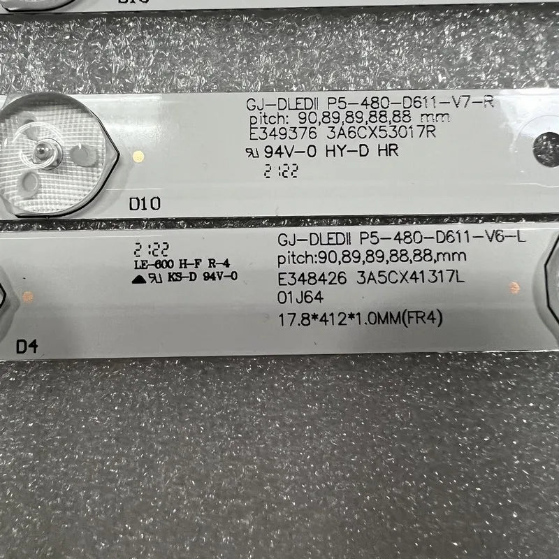LED Backlight Strip for 48PFT4100 BDL4830QL EVTLBM480P1101-T-1 EVTLBM480P0601-K-5 EVTLBM480P0501-J-4